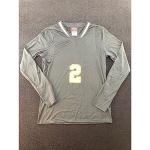 Alleson‎ Athletic Long Sleeve Soccer Jersey Number 2 Women S Black White